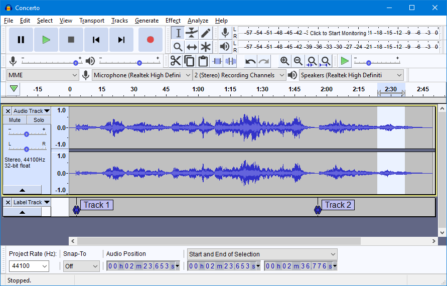 Mobile Video Recorder and Audacity